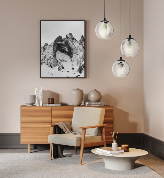 Eglo 98653 - Luster na lanku ARISCANI 3xE27/40W/230V