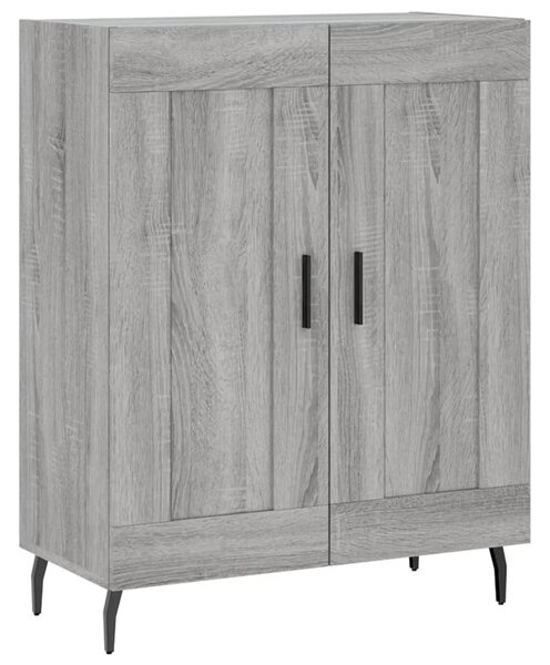 Komoda sivý dub sonoma 69,5x34x90 cm kompozitné drevo