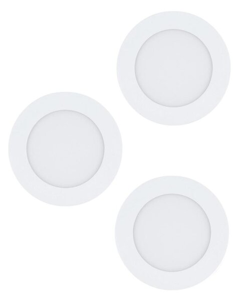 Eglo 98631 - SADA 3x LED zapustených svietidiel FUEVA LED/5W/230V