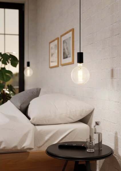 Eglo 98661 - Luster na lanku POZUETA 1xE27/40W/230V