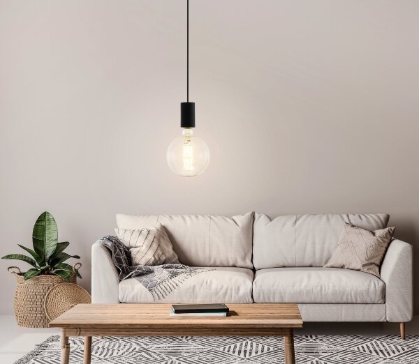 Eglo 98661 - Luster na lanku POZUETA 1xE27/40W/230V