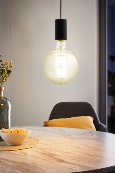 Eglo 98661 - Luster na lanku POZUETA 1xE27/40W/230V