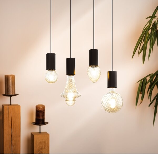 Eglo 98661 - Luster na lanku POZUETA 1xE27/40W/230V