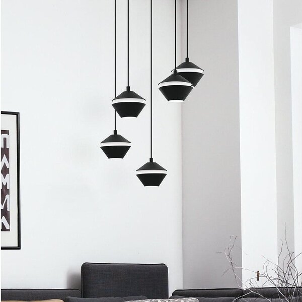 Eglo 98683 - LED závesný luster na lanku PERPIGO 5xGU10/5W/230V