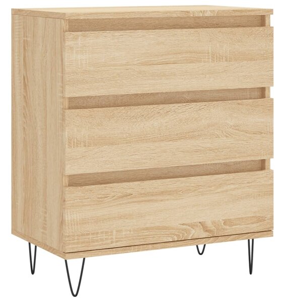 Komoda dub sonoma 60x35x70 cm spracované drevo