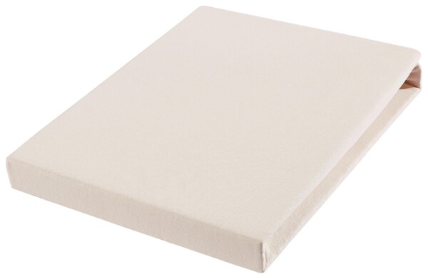NAPÍNACIA PLACHTA, džersej, krémová, 90-100/200-220 cm Novel - Obliečky & plachty, Online Only