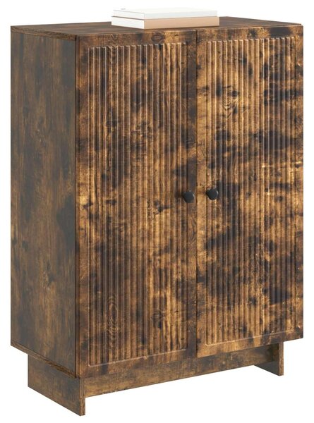 Servírovacia skriňa Dymový dub 66 x 34,5 x 90 cm