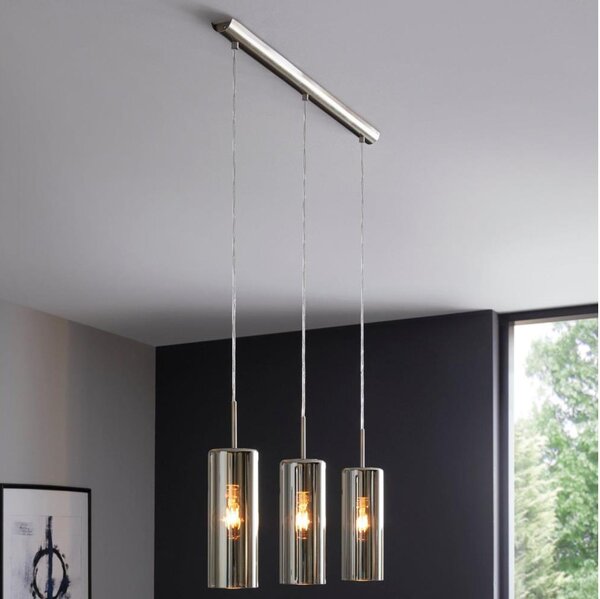 Eglo 98697 - Luster na lanku SELVINO 3xE27/15W/230V