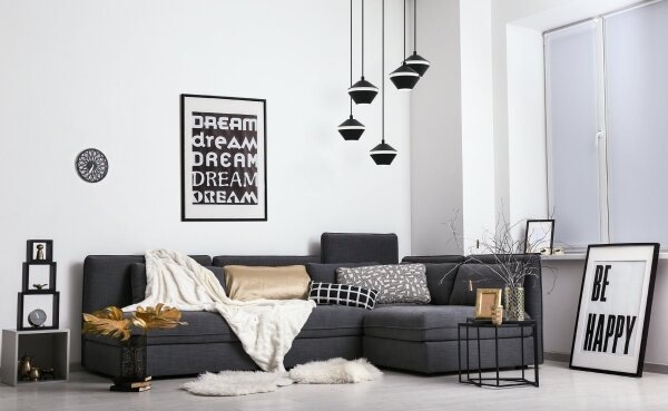 Eglo 98683 - LED závesný luster na lanku PERPIGO 5xGU10/5W/230V