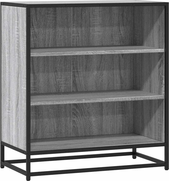 Komoda sivá sonoma 68x35x76 cm kompozitné drevo a kov