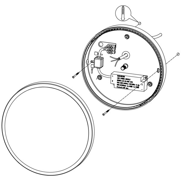 Eglo 98712 - LED vonkajšie nástenné svietidlo MONGODIO LED/11,5W/230V IP44