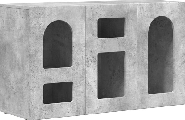 Servírovacia skriňa Betónová šedá 100 x 35 x 59 cm