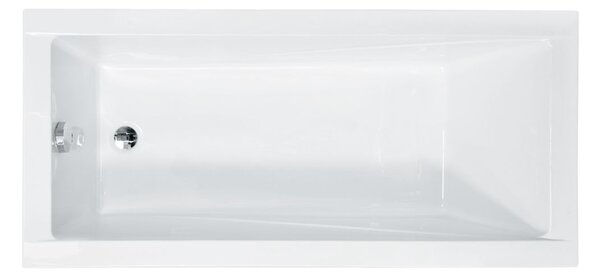 Besco Modern obdĺžniková vaňa 120x70 cm biela #WAM-120-MO
