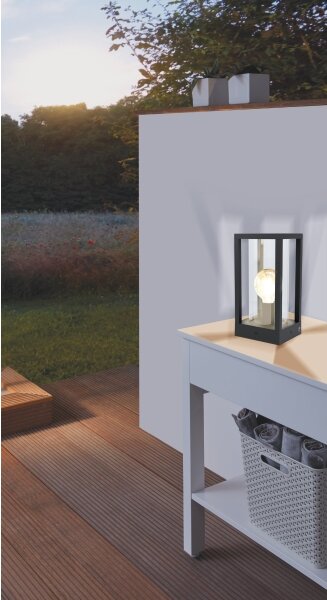 Eglo 98714 - Vonkajšia lampa CASCINETTA 1xE27/40W/230V IP54