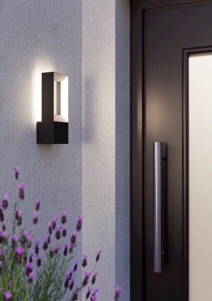 Eglo 98725 - LED Vonkajšie nástenné svietidlo RIFORANO 2xLED/5W/230V IP44