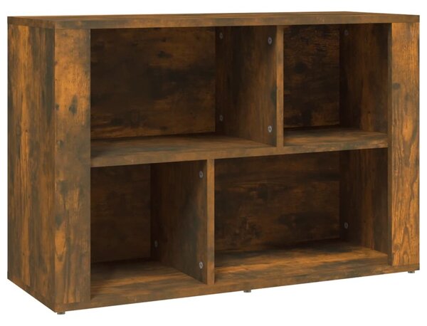 Komoda dymový dub 80x30x54 cm spracované drevo