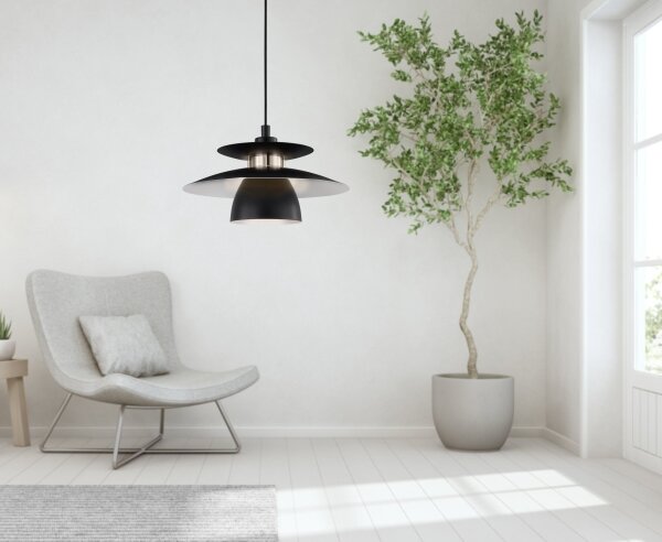 Eglo 98735 - Luster na lanku BRENDA 1xE27/40W/230V
