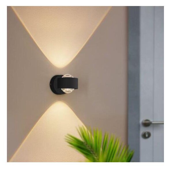 Eglo 98746 - LED Vonkajšie nástenné svietidlo TREVIOLO 2xLED/2W/230V IP44