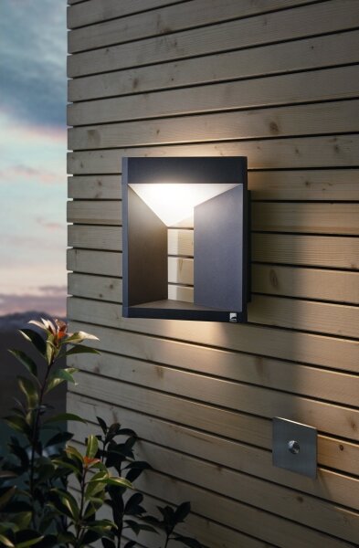 Eglo 98748 - Vonkajšie nástenné LED svietidlo NEMBRO LED/10W/230V IP54