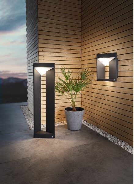 Eglo 98748 - Vonkajšie nástenné LED svietidlo NEMBRO LED/10W/230V IP54