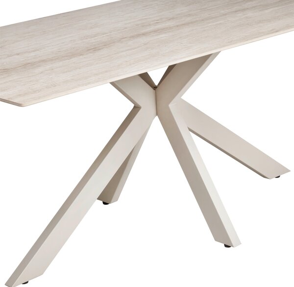 JEDÁLENSKÝ STÔL, béžová, 180/90/76 cm P & B - Stoly, Online Only