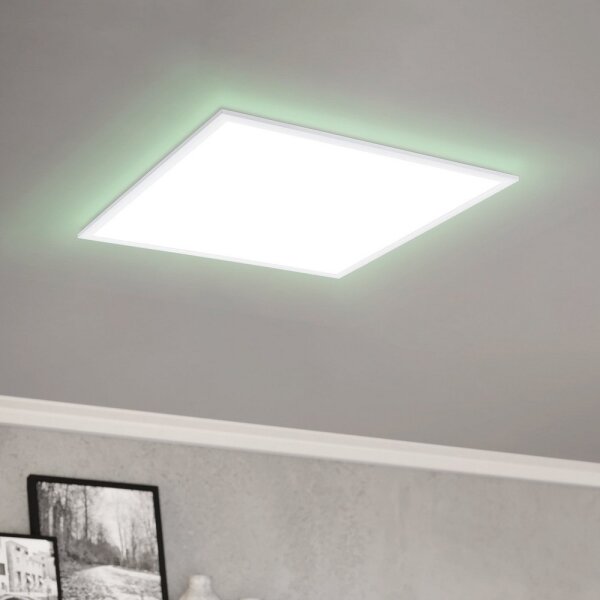 Eglo 98766-LED RGBW Stmievateľné svietidlo SALOBRENA-B LED/32,5W/230V 60x60 cm +DO