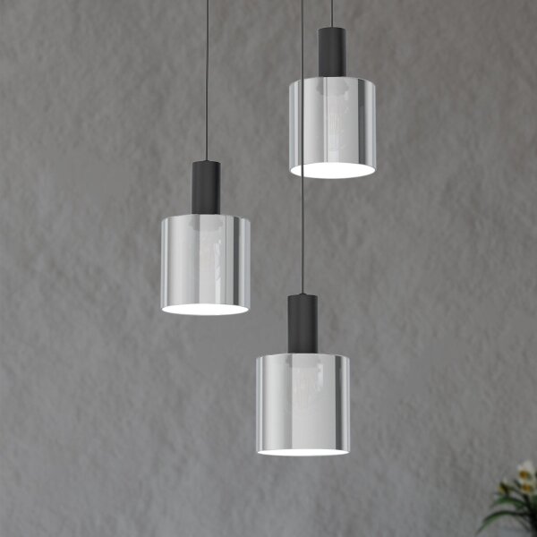Eglo 98754 - Luster na lanku GOROSIBA 3xE27/40W/230V