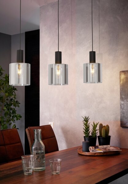 Eglo 98753 - Luster na lanku GOROSIBA 3xE27/40W/230V