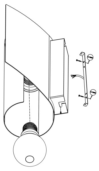 Eglo 98759 - Nástenné svietidlo FALICETTO 1xE27/40W/230V