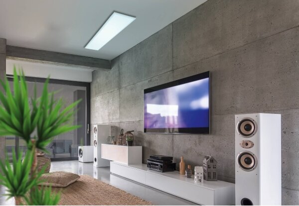 Eglo 98767-LED RGBW Stmievateľné svietidlo SALOBRENA-B LED/32,5W/230V 120x30 cm+DO