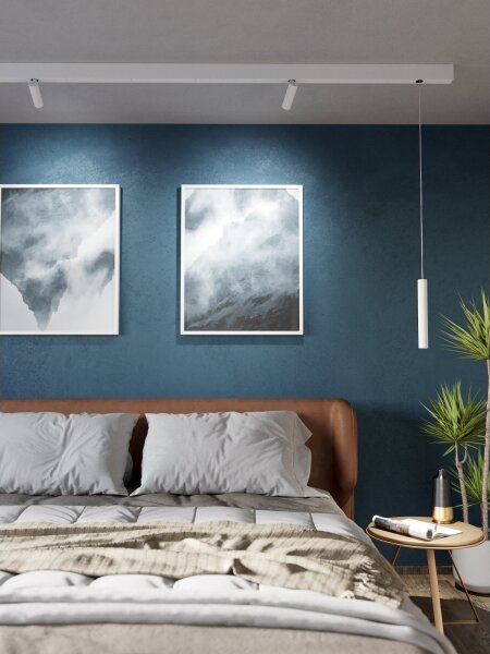 Eglo 98812 - LED závesný luster s lankom pre koľajnicový systém TP LED/9W/230V
