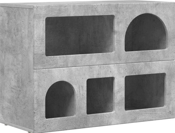 Servírovacia skriňa Betónová šedá 80,5 x 35 x 59 cm