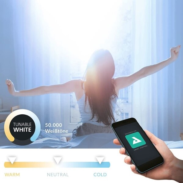 Eglo 900101 - LED Stmievateľné kúpeľňové svietidlo FUEVA-Z LED/5,4W/230V IP44