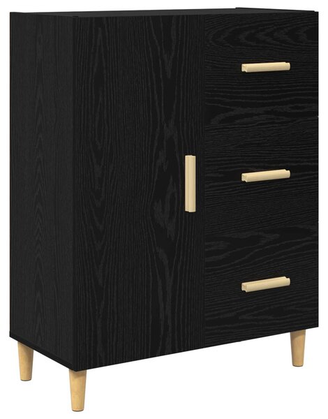 Servírovacia skriňa so zásuvkou Čierny dub 34 x 69.5 x 90 cm