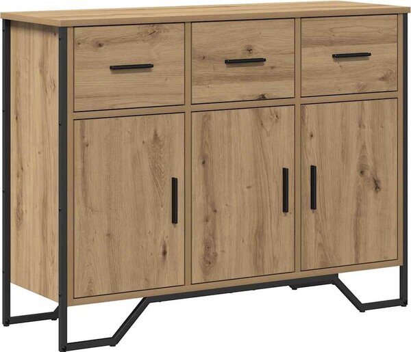 Servírovacia skriňa Remeselný dub 97 x 32,5 x 74,5 cm