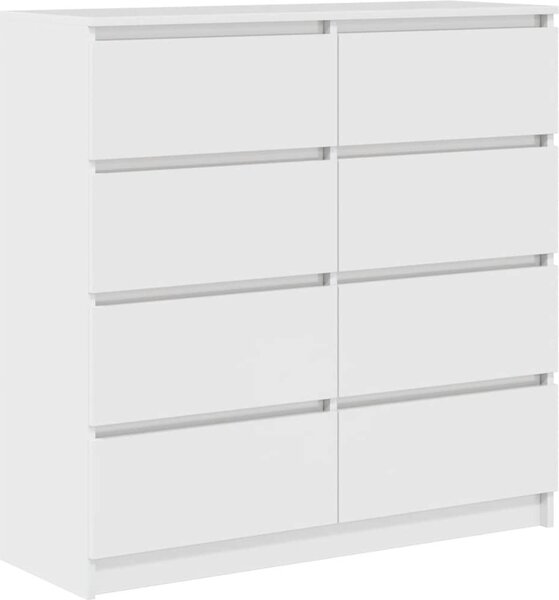 Príborník Biely 100x35x99 cm Engineered Wood