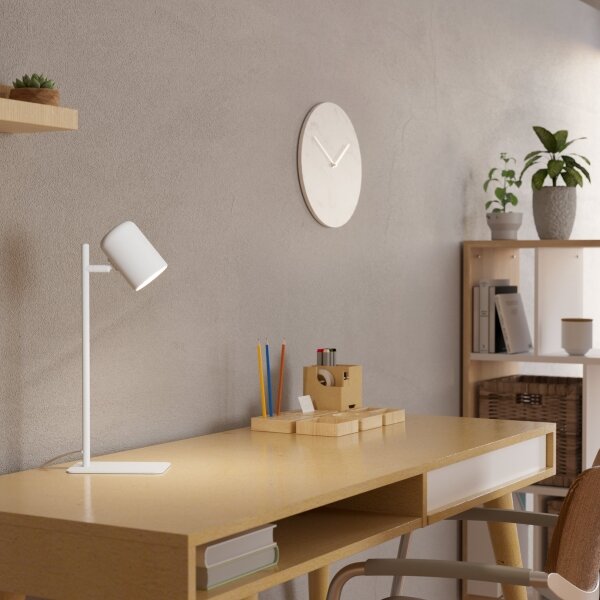 Eglo 98856 - LED Stolná lampa CEPPINO 1xGU10/4,5W/230V biela