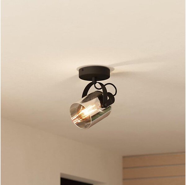 Eglo 99052 - Bodové svietidlo BERREGAS 1xE27/28W/230V
