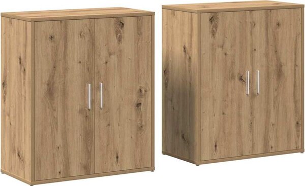 Servírovacia skriňa 2 pcs Remeselný dub 60 x 31 x 70 cm