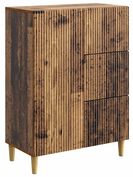 Servírovacia skriňa so zásuvkou Staré drevo 66 x 34,5 x 90 cm