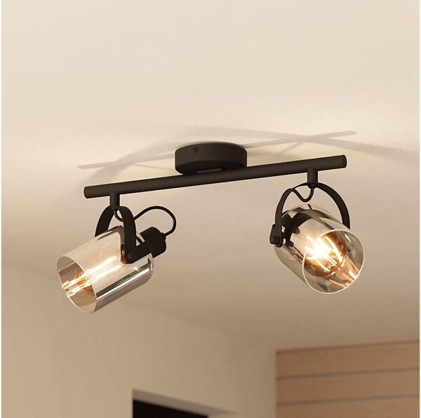 Eglo 99053 - Bodové svietidlo BERREGAS 2xE27/40W/230V