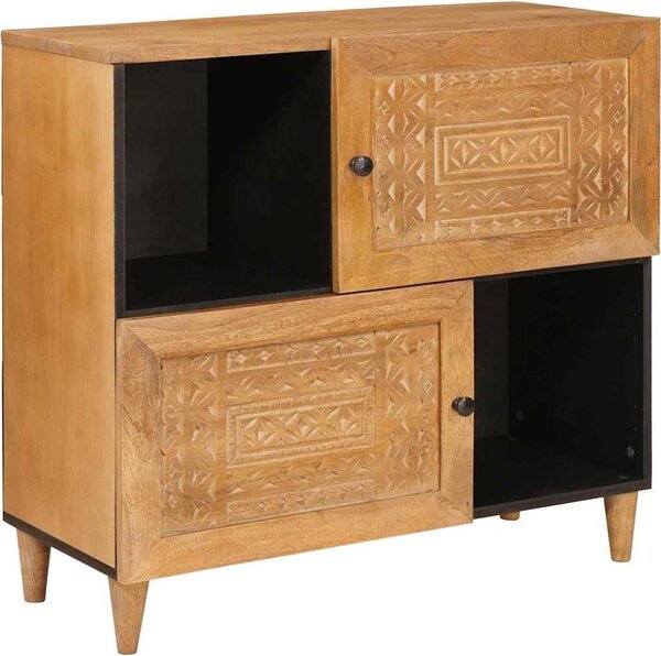 Servírovacia skriňa 80 x 33 x 75 cm Masívne mango drevo
