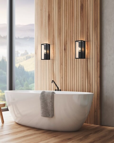 Eglo 99123 - Kúpeľňové nástenné svietidlo AMEZOLA 1xE27/60W/230V IP44