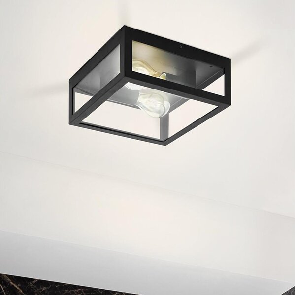 Eglo 99122 - Kúpeľňové stropné svietidlo AMEZOLA 2xE27/40W/230V IP44