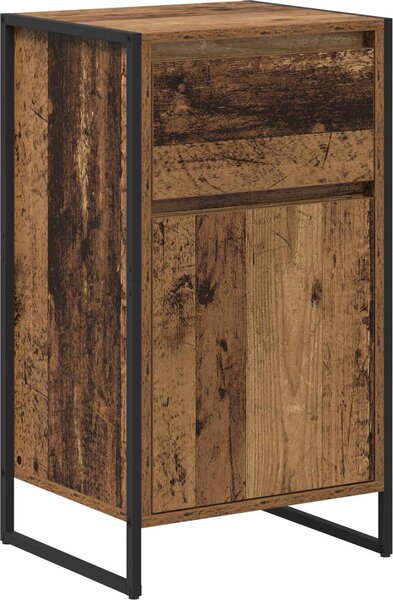 Servírovacia skriňa so zásuvkou Staré drevo 43 x 36 x 75,5 cm