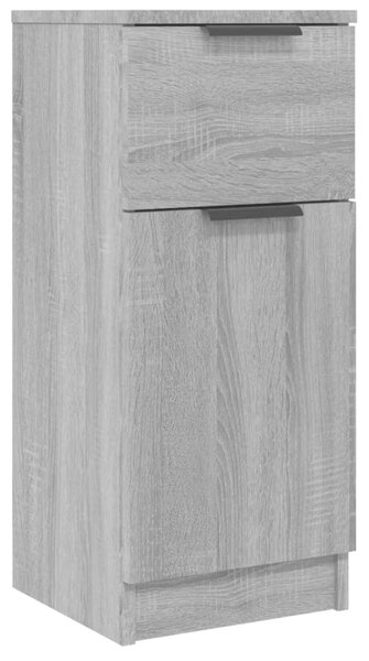 Komoda sivý dub sonoma 30x30x70 cm spracované drevo