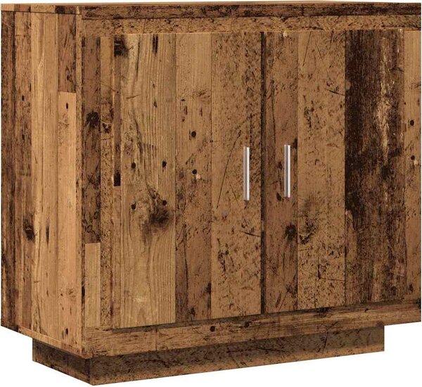 Komoda staré drevo 80x40x75 cm kompozitné drevo