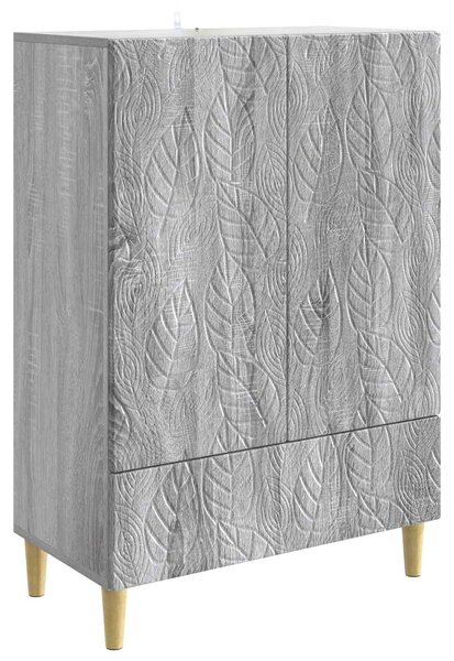 Servírovacia skriňa Sivý Sonoma 66 x 34,5 x 95 cm
