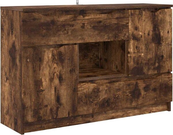 Servírovacia skriňa Dymová dub 100 x 30 x 65,6 Kompozitné drevo