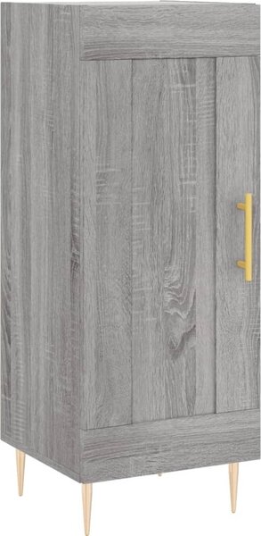 Komoda sivý dub sonoma 34,5x34x90 cm spracované drevo
